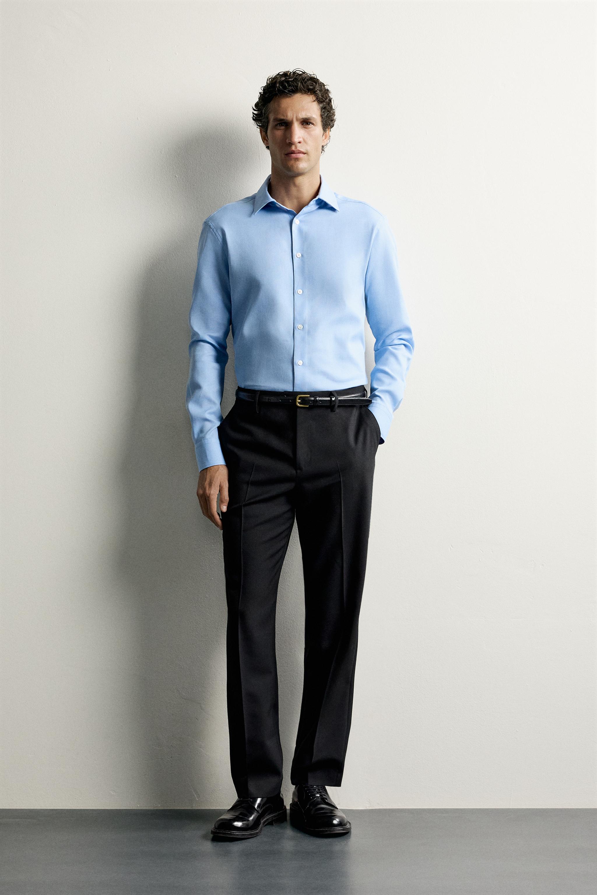 CHEMISE TEXTURÉE EASY CARE